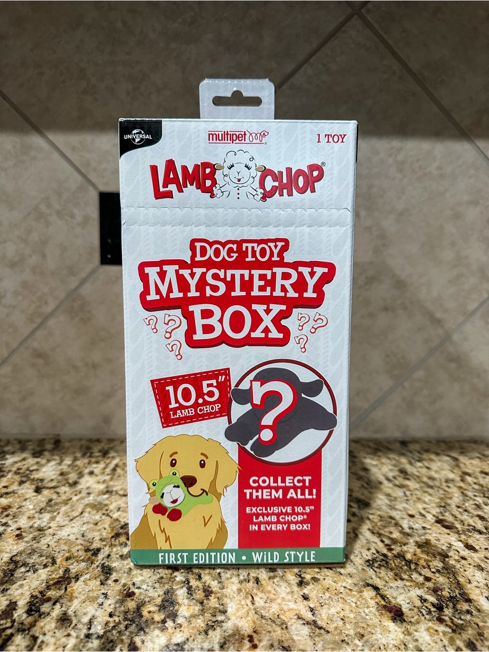 Lamb Chop Dog Toy Mystery Box